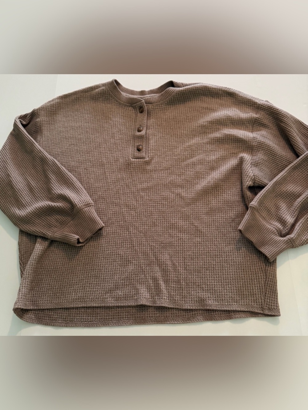 Old Navy waffle Henley